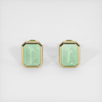 <span>1.82</span>&nbsp;<span class="tooltip-light">Ct.Tw.<span class="tooltiptext">Total Carat Weight</span></span> Gemstone Earrings, 14K Yellow Gold 1