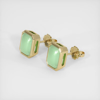 <span>1.82</span>&nbsp;<span class="tooltip-light">Ct.Tw.<span class="tooltiptext">Total Carat Weight</span></span> Gemstone Earrings, 14K Yellow Gold 2