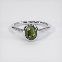 1.54 Ct. Gemstone Ring, Platinum 950 1