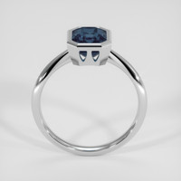 2.12 Ct. Blue Sapphire Ring, Platinum 950 3