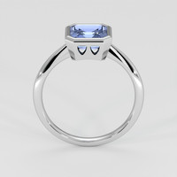 2.11 Ct. Blue Sapphire Ring, Platinum 950 3
