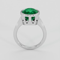 4.36 Ct. Emerald Ring, Platinum 950 3