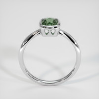 0.99 Ct. Green Sapphire Ring, Platinum 950 3