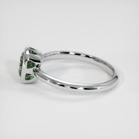 0.99 Ct. Green Sapphire Ring, Platinum 950 4