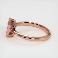 1.04 Ct. Pinkish Purple Sapphire Ring, 14K Rose Gold 4