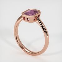 1.05 Ct. Sapphire Ring, 14K Rose Gold 2