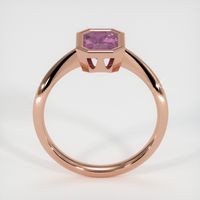 1.05 Ct. Sapphire Ring, 14K Rose Gold 3