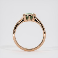1.76 Ct. Green Sapphire Ring, 18K Rose Gold 3
