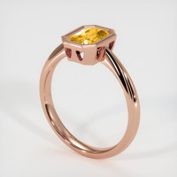 1.03 Ct. Sapphire Ring, 18K Rose Gold 2