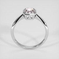1.28 Ct. Pink Sapphire Ring, 10K White Gold 3