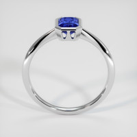 1.18 Ct. Blue Sapphire Ring, 14K White Gold 3