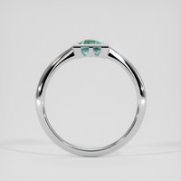 1.13 Ct. Bi Color Sapphire Ring, 14K White Gold 3