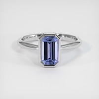 1.51 Ct. Sapphire Ring, 14K White Gold 1