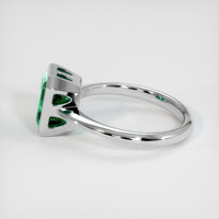 2.02 Ct. Emerald Ring, 18K White Gold 4