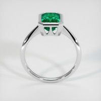 1.59 Ct. Emerald Ring, 18K White Gold 3