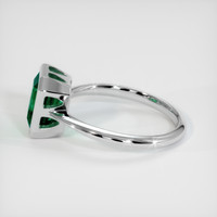 1.59 Ct. Emerald Ring, 18K White Gold 4