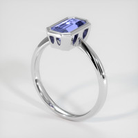 1.51 Ct. Sapphire Ring, 18K White Gold 2