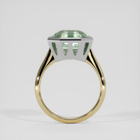 4.63 Ct. Lemon Quartz Ring, 14K White & Yellow 3