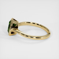 1.84 Ct. Green Sapphire Ring, 10K Yellow Gold 4