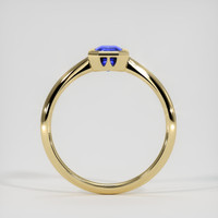 1.20 Ct. Blue Sapphire Ring, 14K Yellow Gold 3