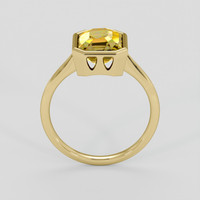 2.20 Ct. Brownish Yellow Heliodor Ring, 14K Yellow Gold 3