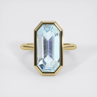 3.90 Ct. Gemstone Ring, 14K Yellow Gold 1