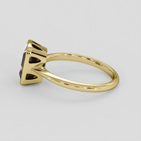 2.36 Ct. Brownish Green Andalusite Ring, 14K Yellow Gold 4