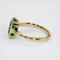 3.03 Ct. Green Sapphire Ring, 14K Yellow Gold 4