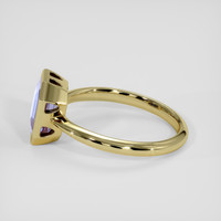 2.51 Ct. Violet Sapphire Ring, 14K Yellow Gold 4