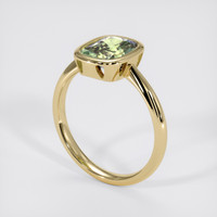 2.29 Ct. Bi Color Sapphire Ring, 14K Yellow Gold 2