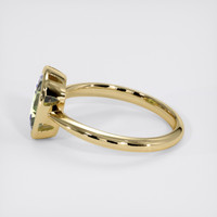 2.29 Ct. Bi Color Sapphire Ring, 14K Yellow Gold 4