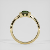 1.59 Ct. Green Sapphire Ring, 14K Yellow Gold 3