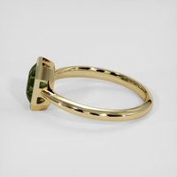 1.59 Ct. Green Sapphire Ring, 14K Yellow Gold 4