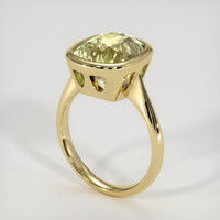 7.16 Ct. Yellow Sapphire Ring, 14K Yellow Gold 2