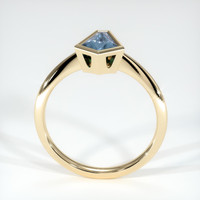 0.71 Ct. Sapphire Ring, 14K Yellow Gold 3