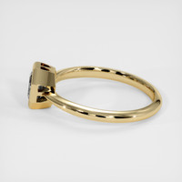 0.68 Ct. Sapphire Ring, 14K Yellow Gold 4