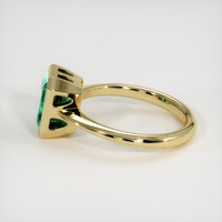 2.02 Ct. Emerald   Ring, 18K Yellow Gold 4