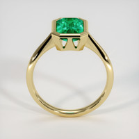 1.78 Ct. Emerald Ring, 18K Yellow Gold 3