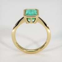 1.89 Ct. Emerald Ring, 18K Yellow Gold 3