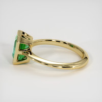 1.89 Ct. Emerald Ring, 18K Yellow Gold 4