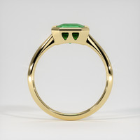 1.90 Ct. Emerald Ring, 18K Yellow Gold 3