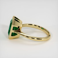 4.00 Ct. Emerald Ring, 18K Yellow Gold 4