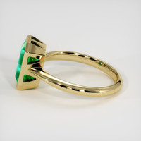 1.91 Ct. Emerald Ring, 18K Yellow Gold 4