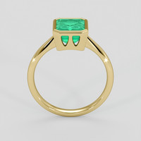 2.23 Ct. Emerald Ring, 18K Yellow Gold 3