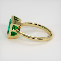 2.63 Ct. Emerald Ring, 18K Yellow Gold 4