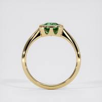3.03 Ct. Green Sapphire Ring, 18K Yellow Gold 3