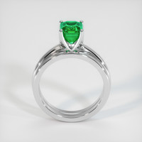 1.36 Ct. Emerald Ring, Platinum 950 3