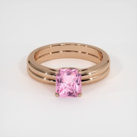 1.20 Ct. Gemstone Ring, 14K Rose Gold 1