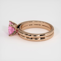 1.20 Ct. Gemstone Ring, 14K Rose Gold 4