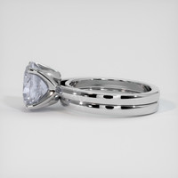 3.42 Ct. Gemstone Ring, 14K White Gold 4